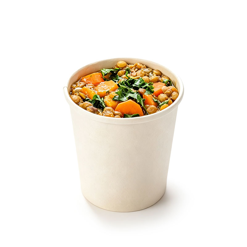 Custom Bamboo Paper Soup Containers