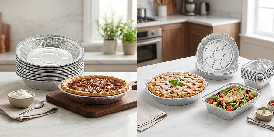 Factory Custom Aluminum Foil Pie Pan