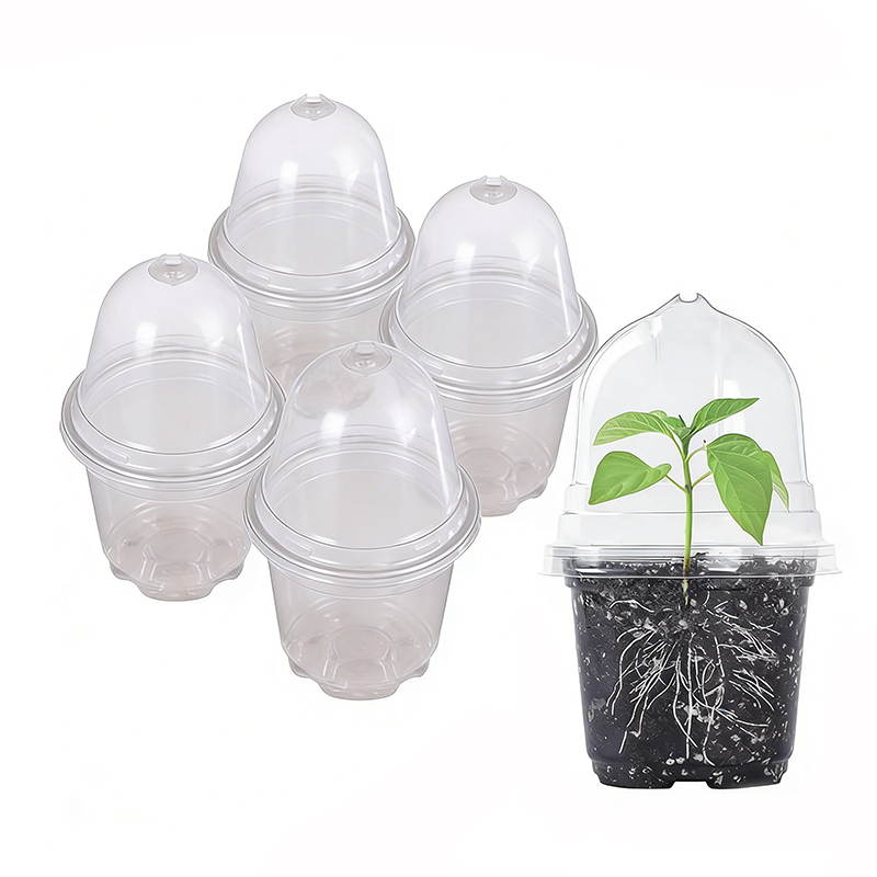 Nursery Pots with Humidity Domes