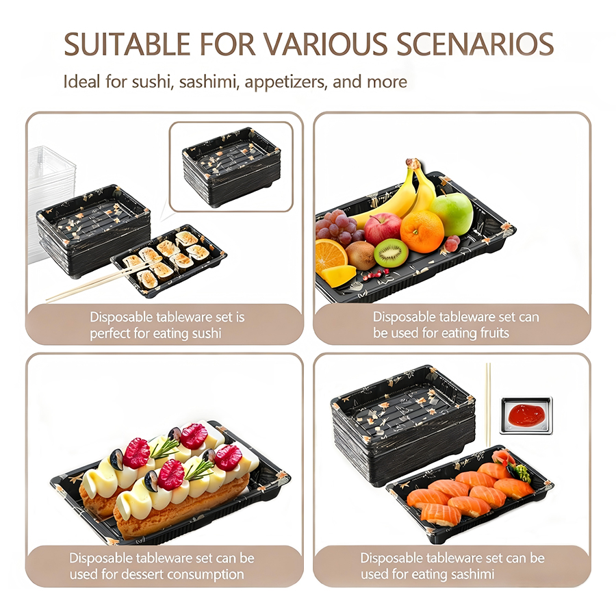  Eco-Friendly Wholesale Sushi Tray