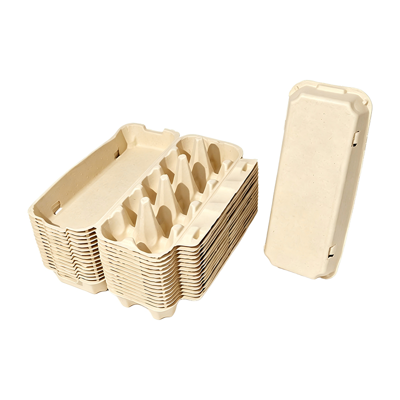 Factory Direct Bamboo Fiber Egg Tray