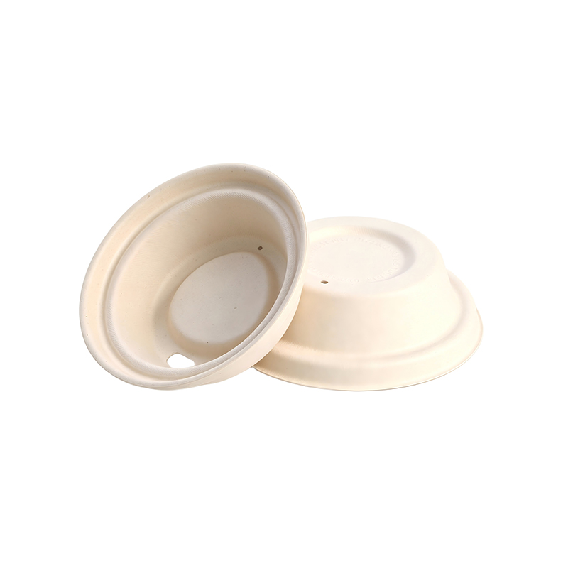 Wholesale Bagasse Flat Lids for Cups