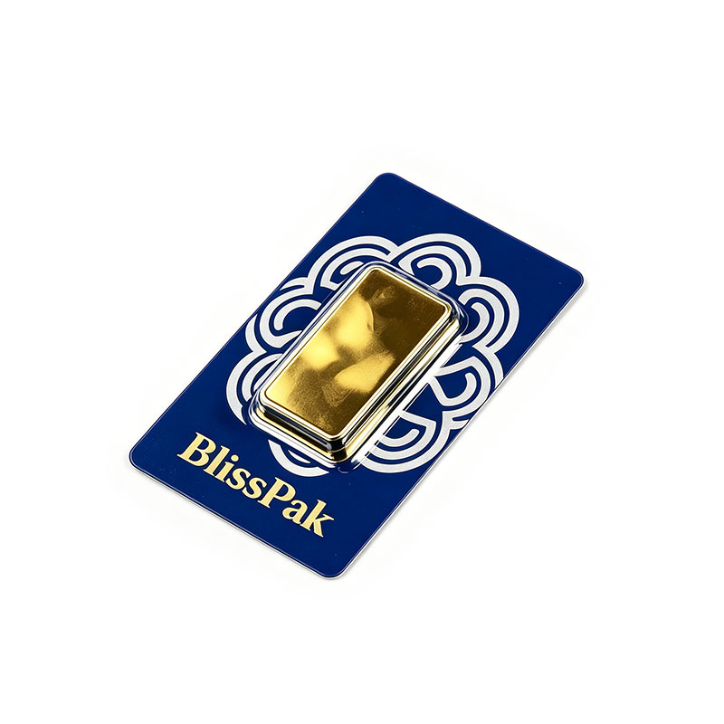 Wholesale 1 oz Silver Bar Blister Card 
