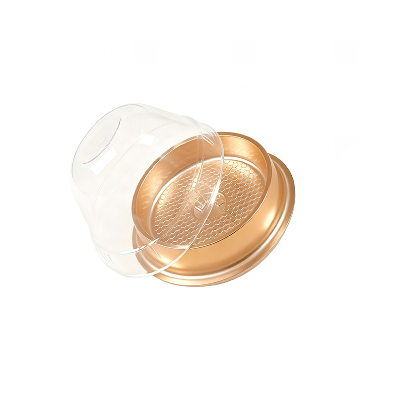 Clear Plastic Mini Cupcake Boxes with Dome Lids