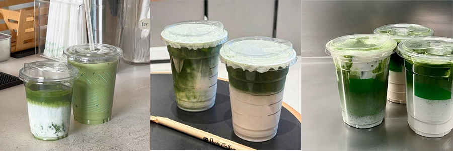 Coffee Plastic Cup with Lid