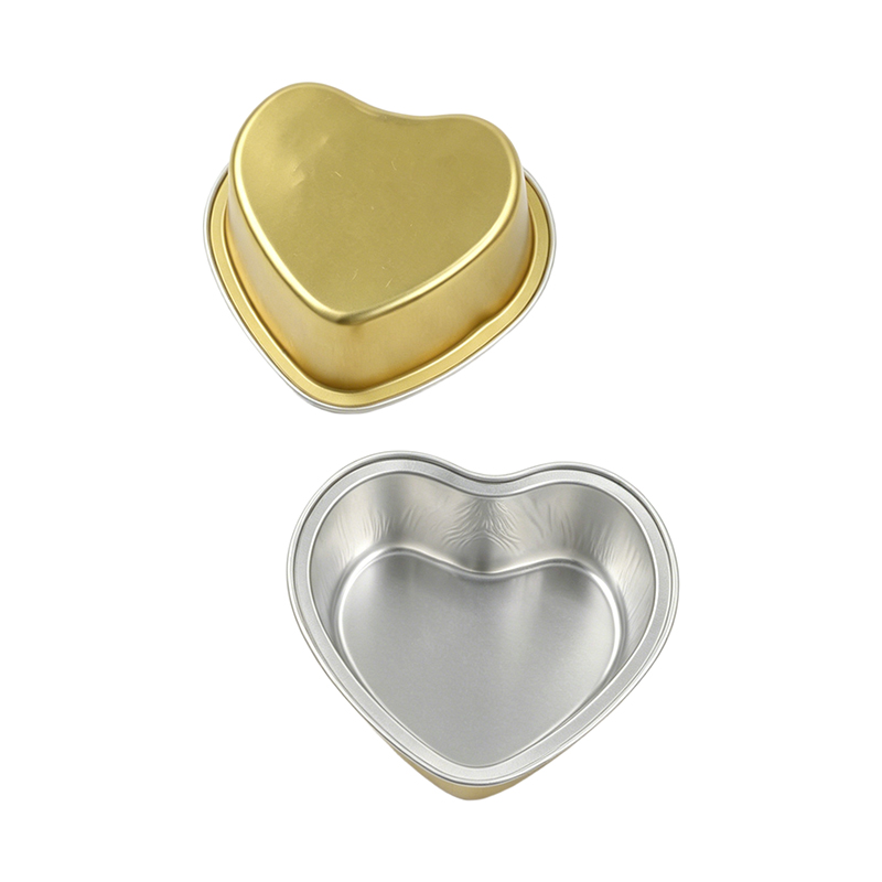 Heart Shaped Aluminum Foil Cake Pans