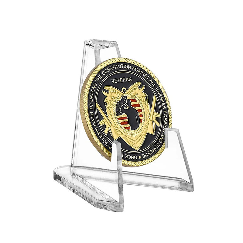 Gold Coin Display Easel Holder