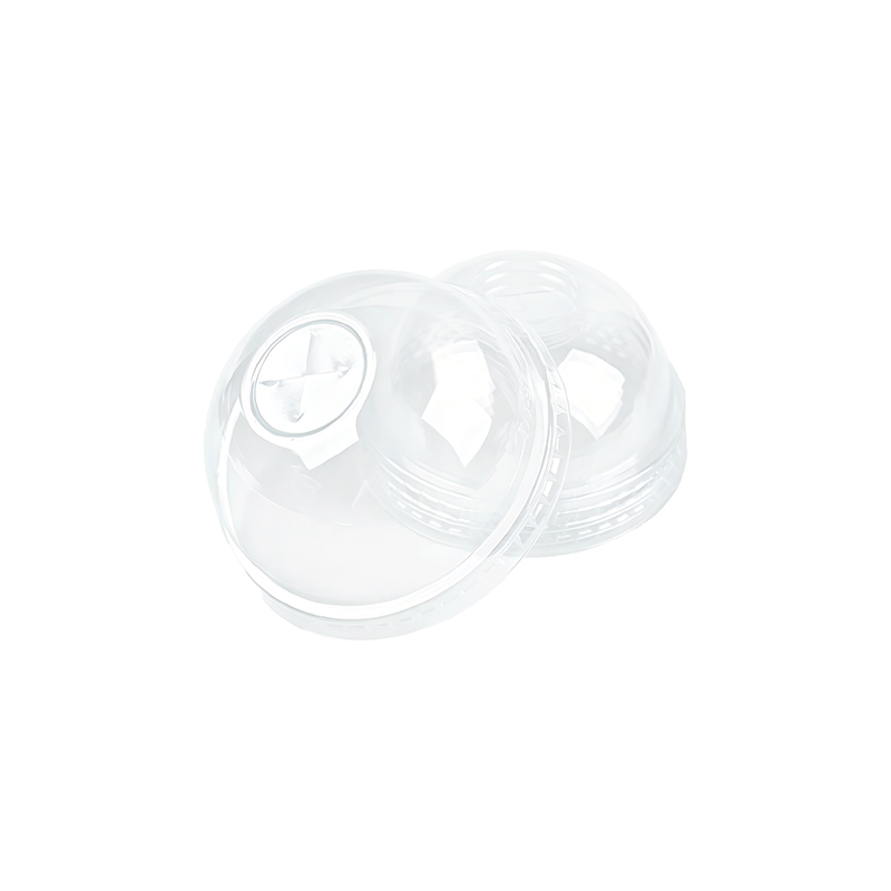 Dome Plastic Lids for Bubble Tea Cups