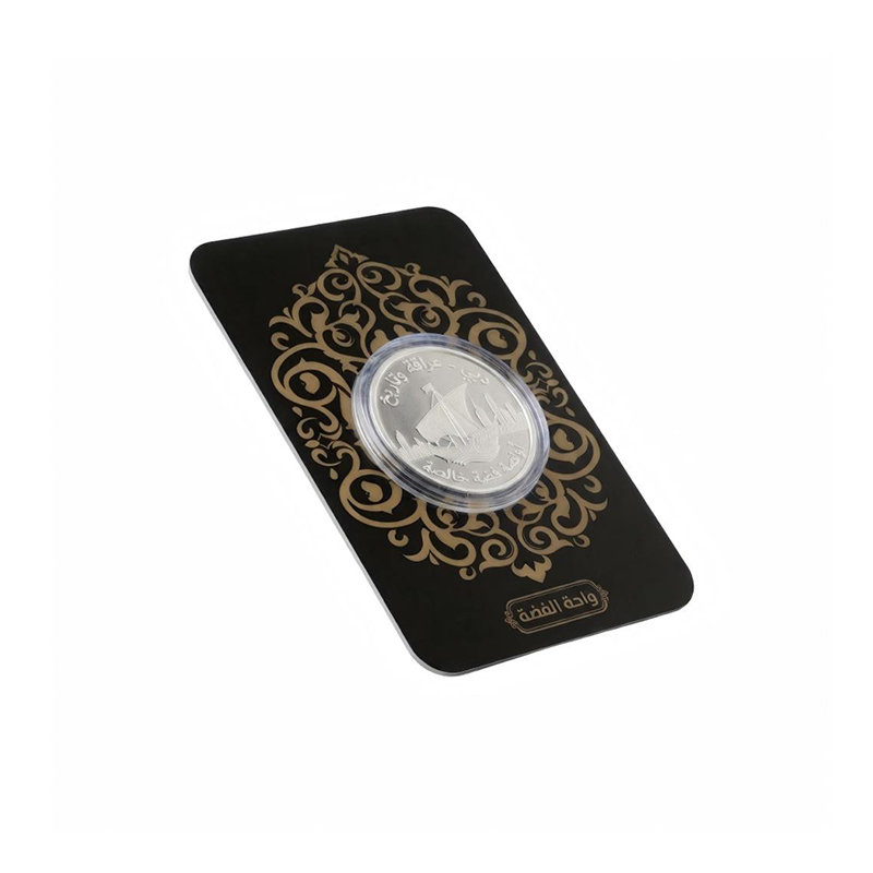 Self-Adhesive Sliver Coin Packaging