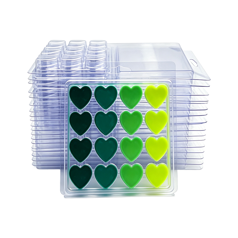 Custom Heart Wax Melt Clamshell