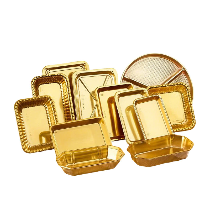 Wholesale Gold Plastic Blister Fruit Tray