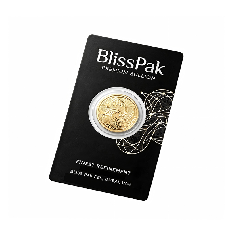 Custom Coin Gold Blister Pack 