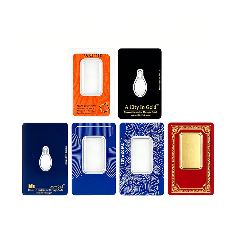 Gold Bar Security Blister Packaging