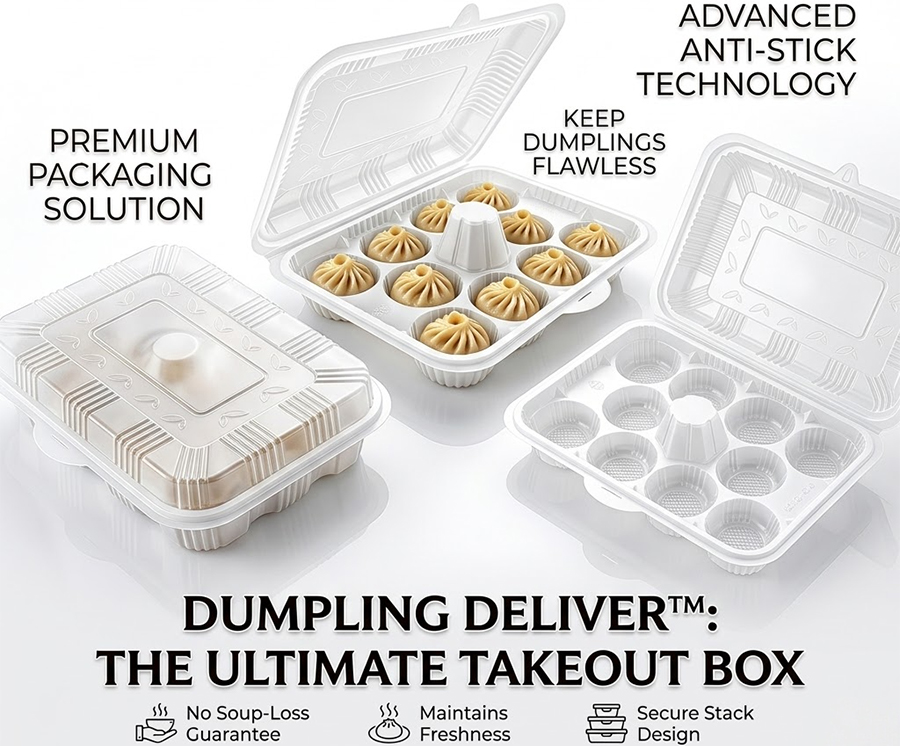 Custom Disposable Bao Buns Trays