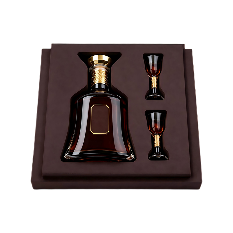 Custom Flocked Wine Bottle Tray