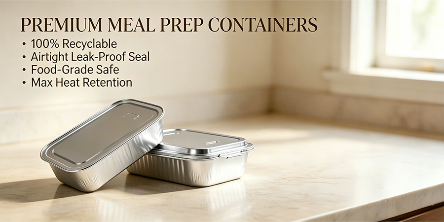 Aluminum Foil Meal Keep Tray Supplier