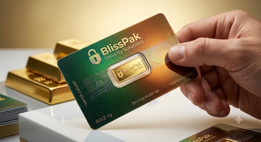 Color-Shifting Ink is Vital for Gold Blister Cards