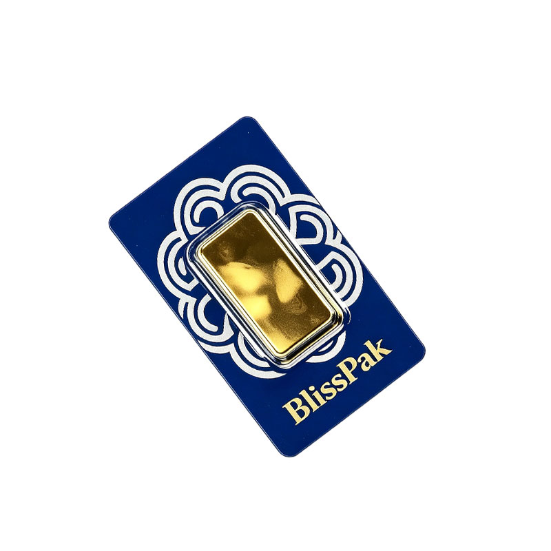 Wholesale 1 oz Silver Bar Blister Card 