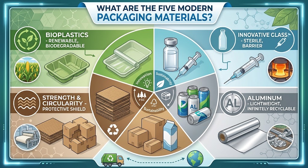 What Are The Five Modern Packaging Materials