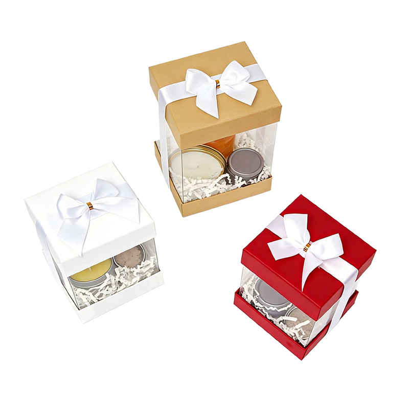 Clear Plastic Gift Boxes with Lids