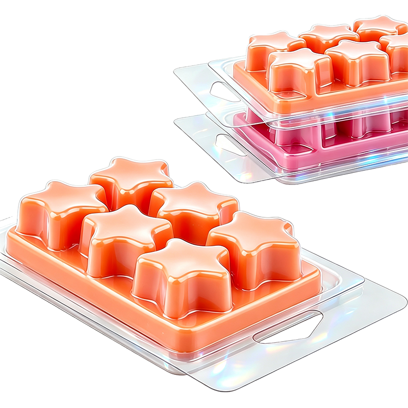 Wholesale PET Star Wax Melt Clamshell