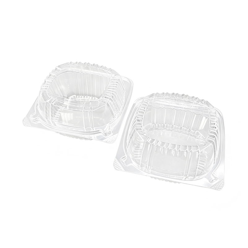 Clear Plastic Hamburger Packaging