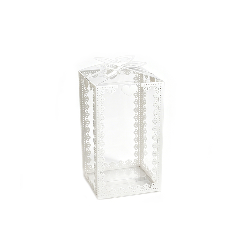 Custom Transparent PVC Cube Gift Box