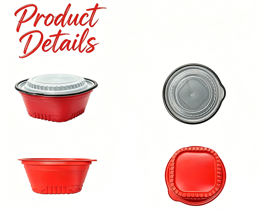 Tamper Evident Blister Takeout Boxes