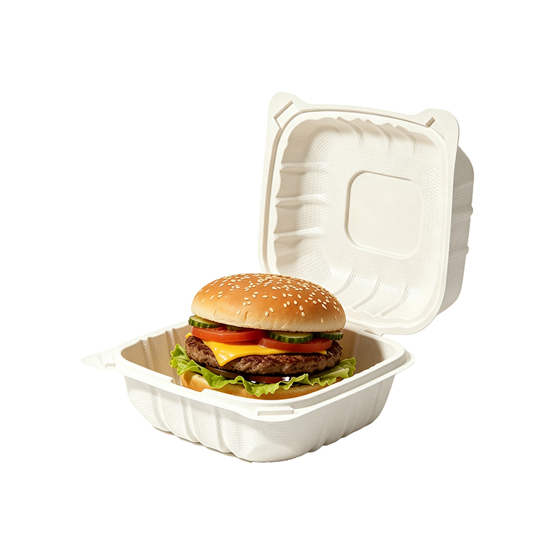 Disposable Plastic Hamburger Clamshell 