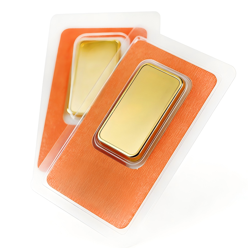 Gold Bar Clamshell Blister Packaging