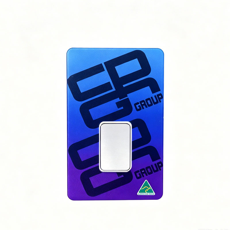 Factory Price Silver Bar Assay Card