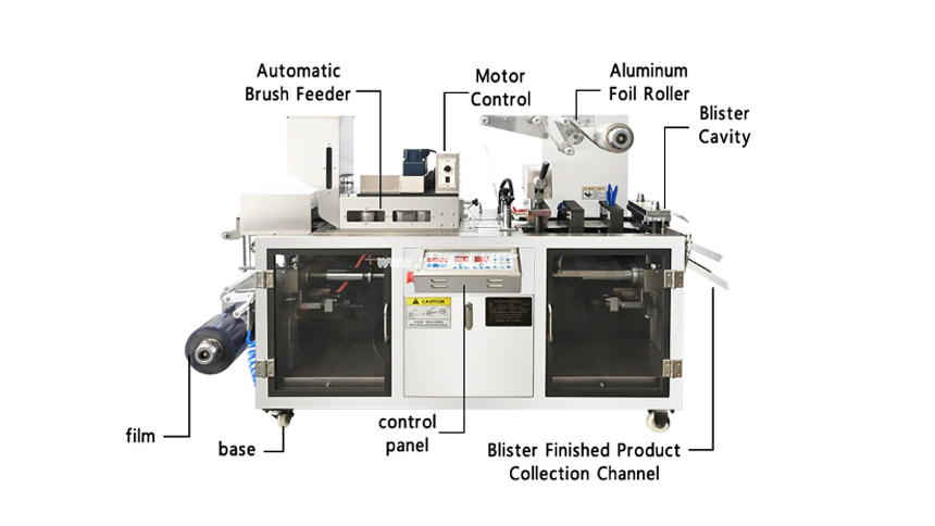Semi-Automatic Blister Packaging Machine