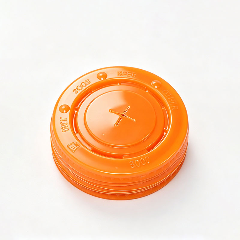 Factory Custom Flat Cup Plastic Lids
