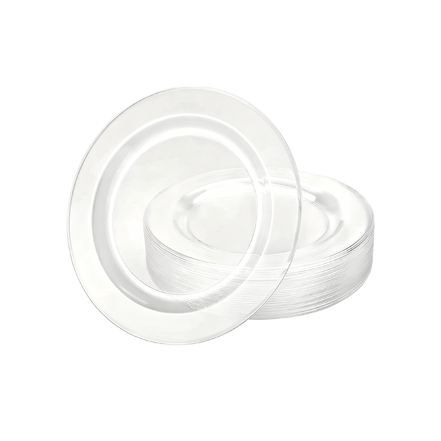 Factory Price Clear Plastic Food Plates