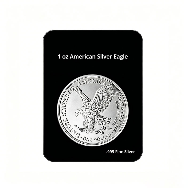 Silver Coin Card Blister Packaging