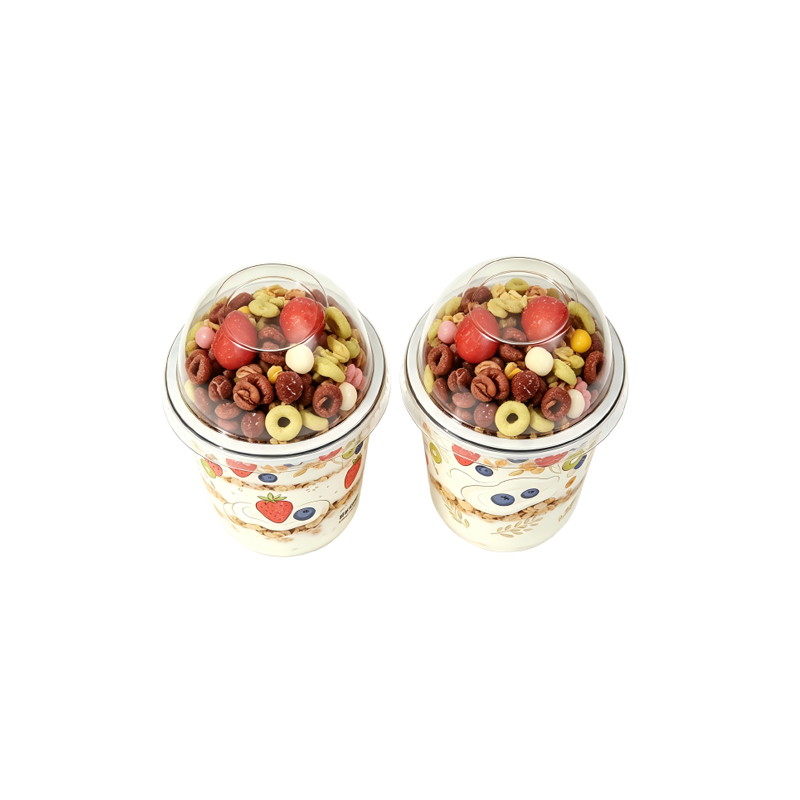Double-Layer Yogurt Cereal Cup