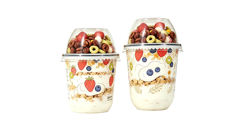 Dual-compartment containers