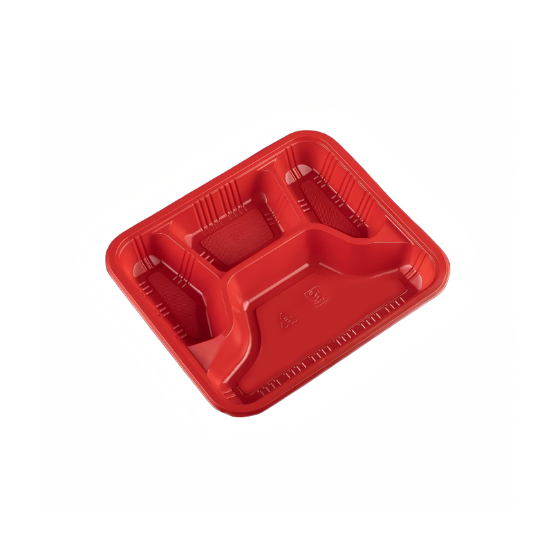 4 Compartment Train Meal Tray 