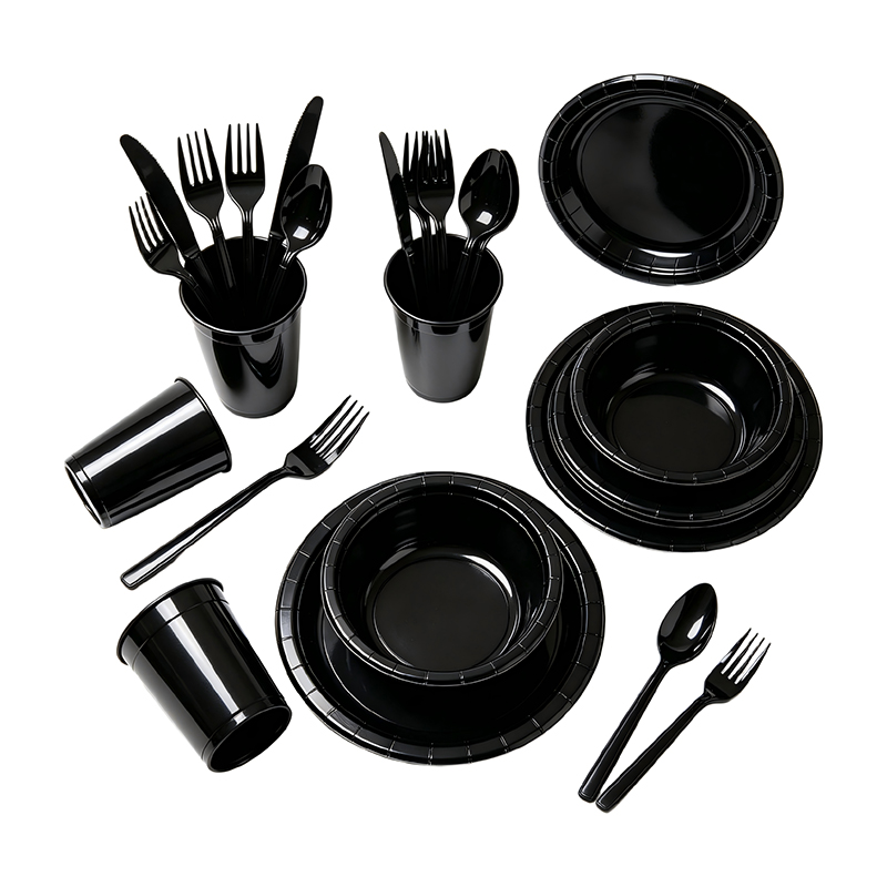 Plastic Blister Dinnerware Set