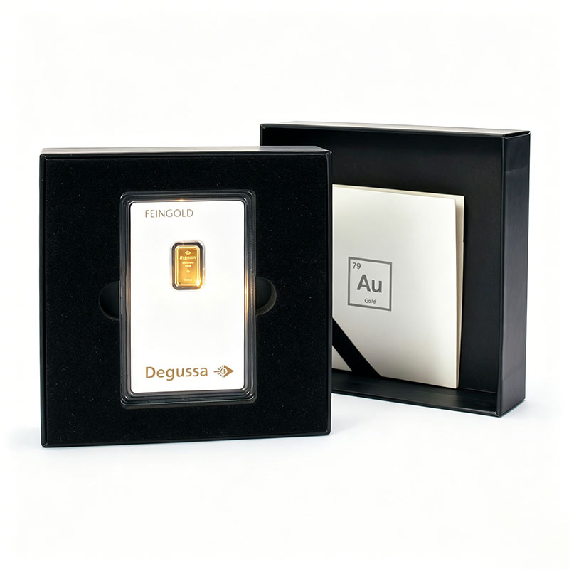 Gold Bar Blister Packaging Gift Box