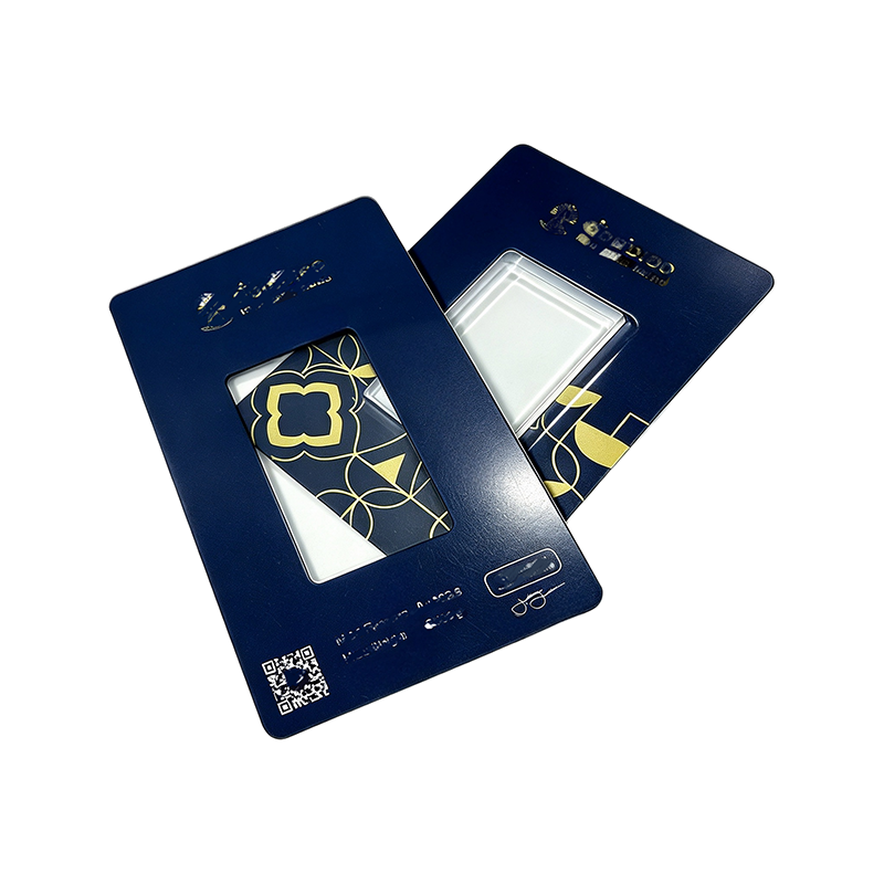 Custom Logo Gold Bar Blister Card