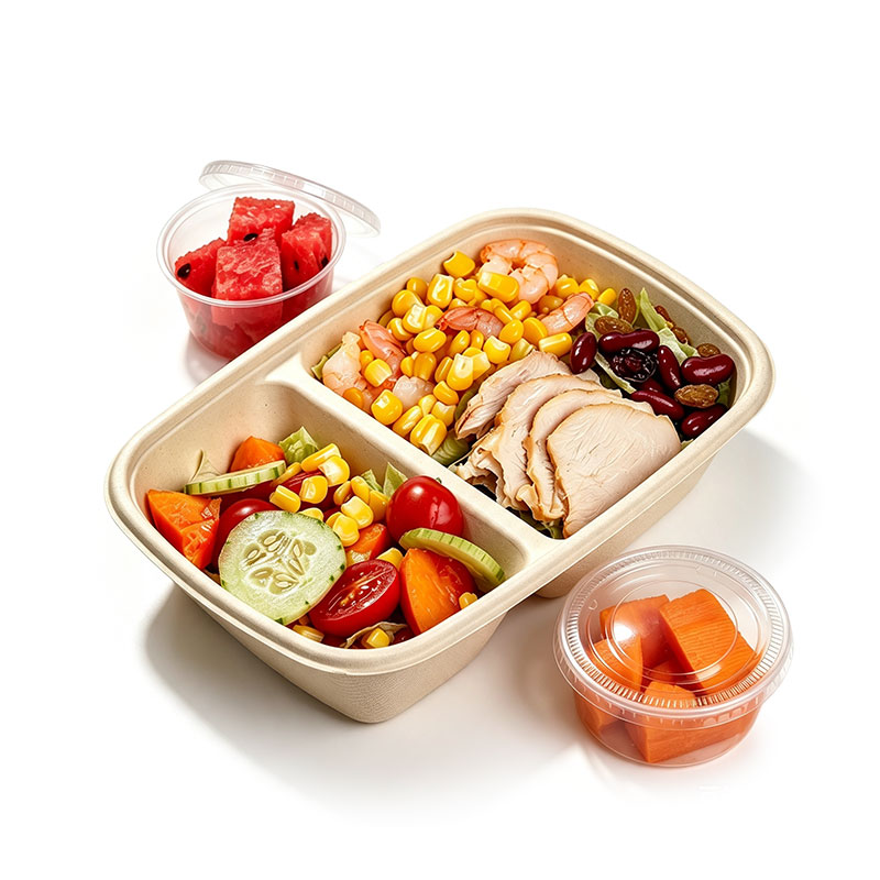 Compostable Bamboo Pulp Food Container