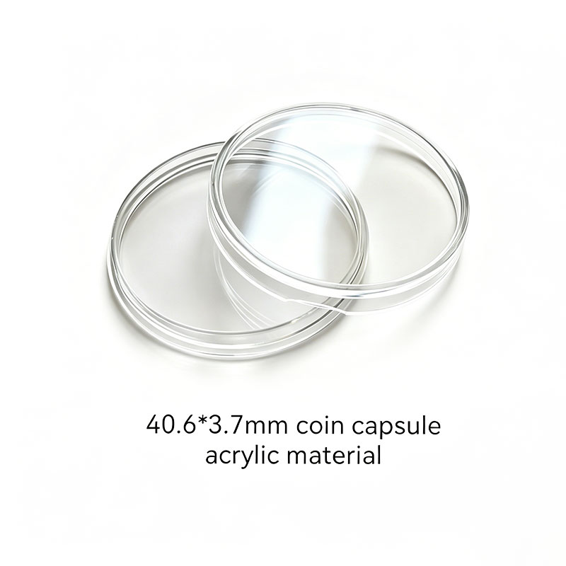 Acrylic Gold Coin Capsule