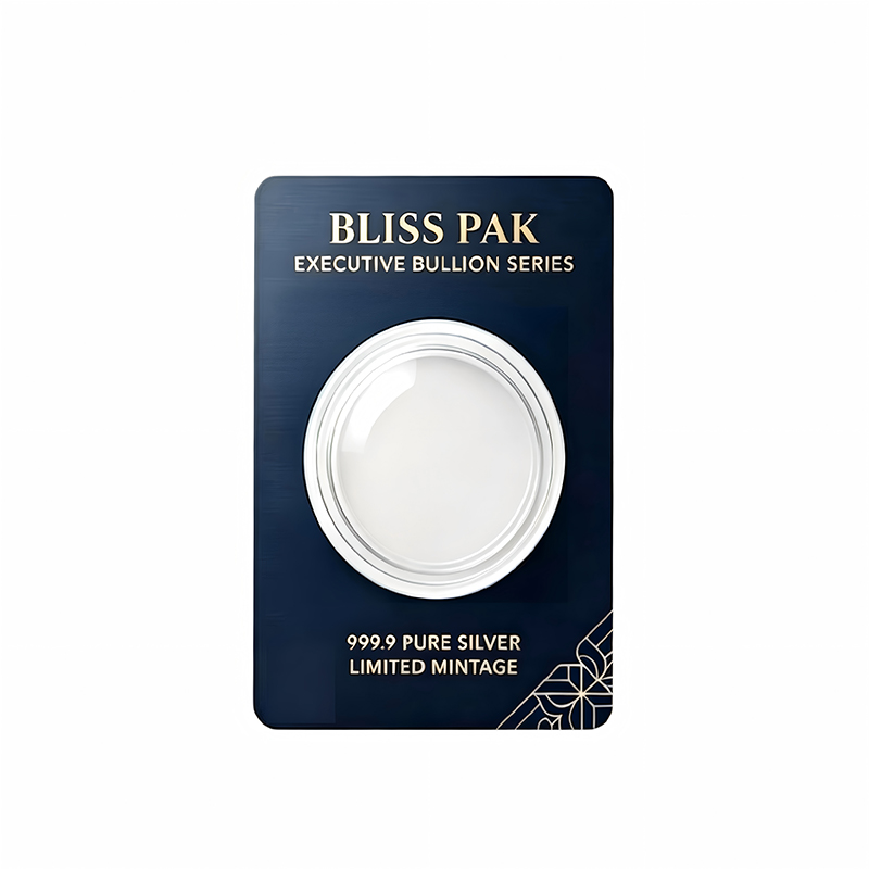 Round Silver Coin Blister Card Supplier