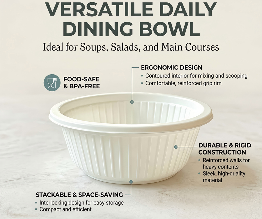 Custom CPET Ready Meal Bowls