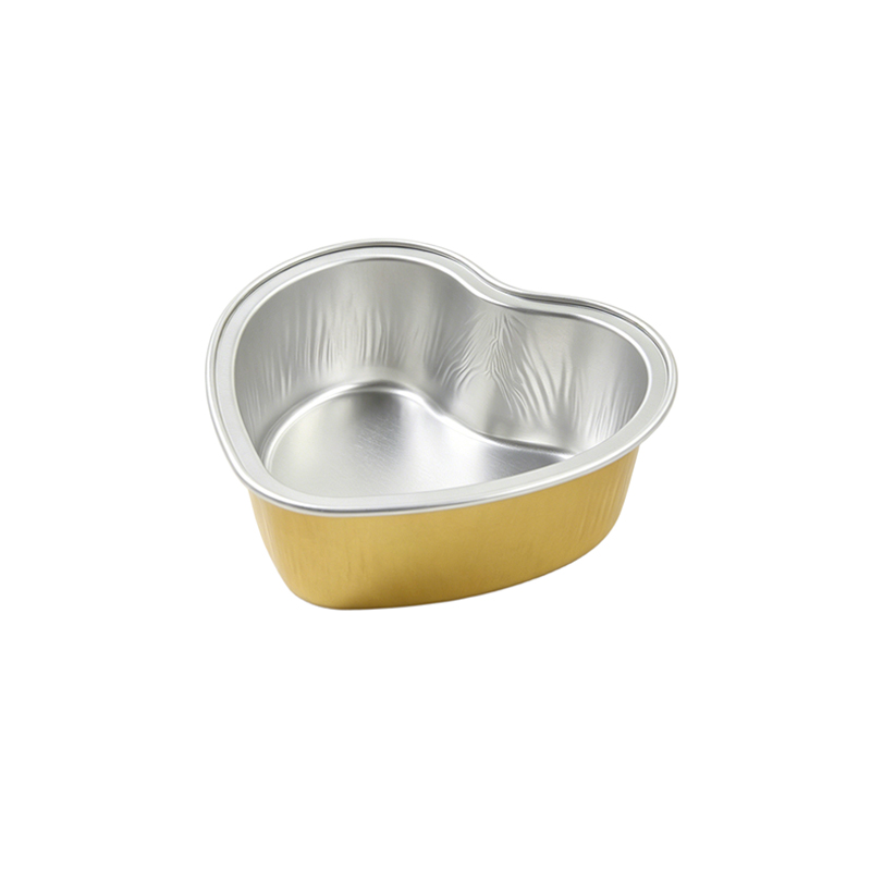 Heart Shaped Aluminum Foil Cake Pans
