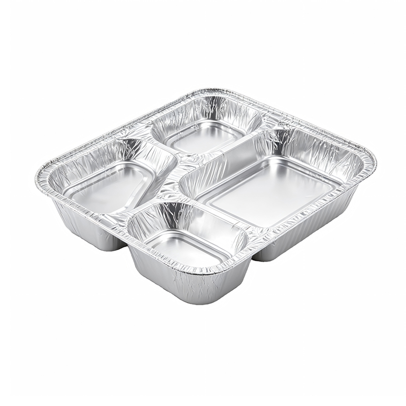 Aluminum Foil Railway Meal Containers