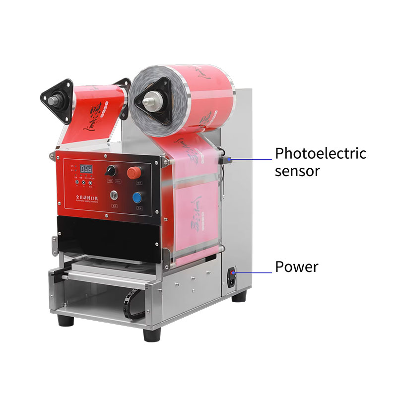 Automatic Electric Tray Heat Seal Machine for Fruit and Meat Packaging