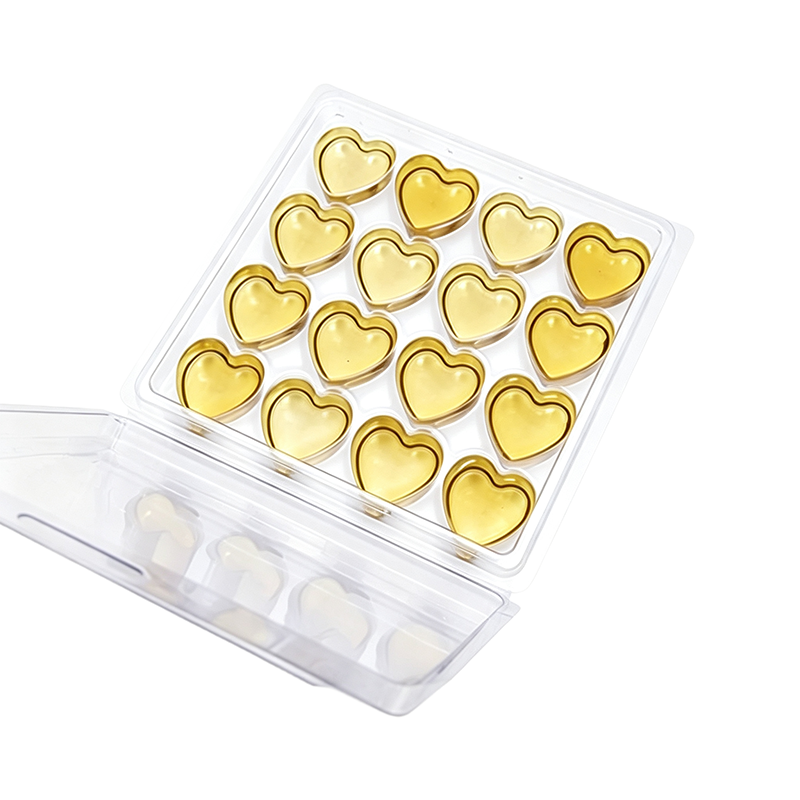 Custom Heart Wax Melt Clamshell