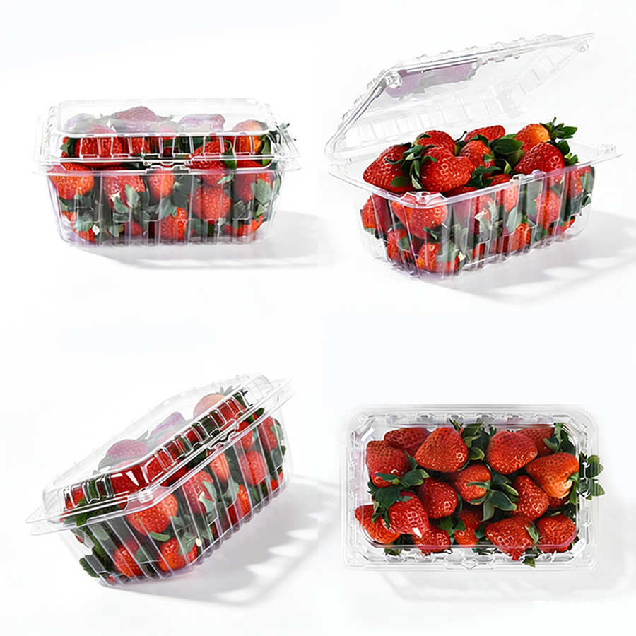 Custom Vacuum-Formed Strawberry Packing  